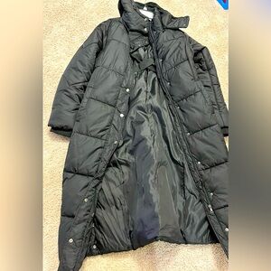 NWT St John’s Bay Women's Long Puffer Coat